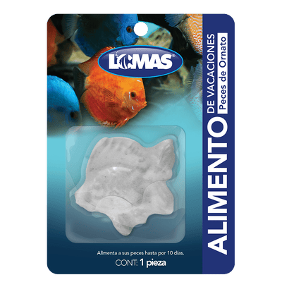 alimento de vacaciones para peces