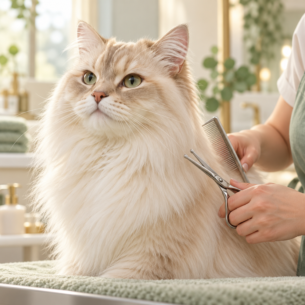 Baño y Corte Gato