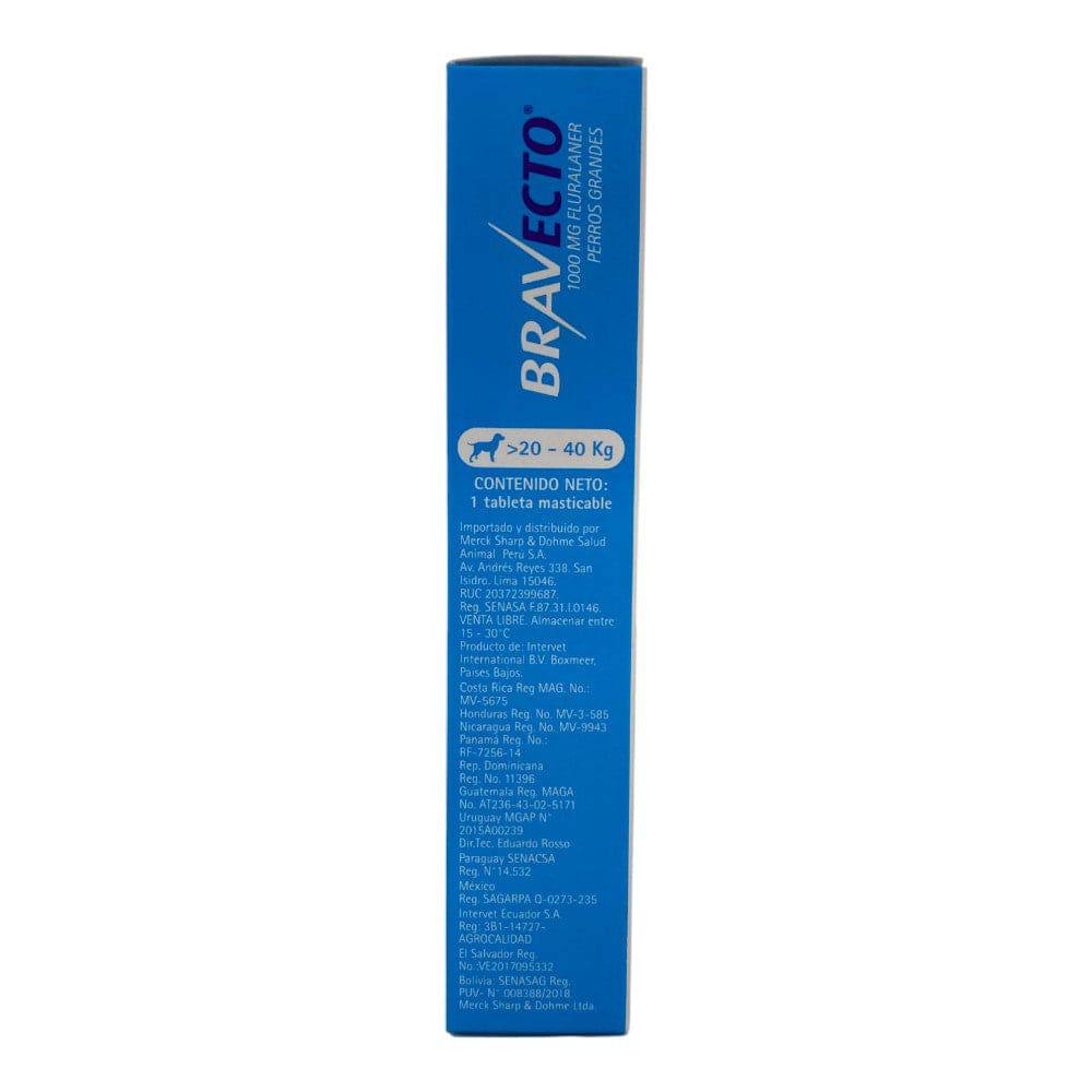 bravecto 20 a 40 kg