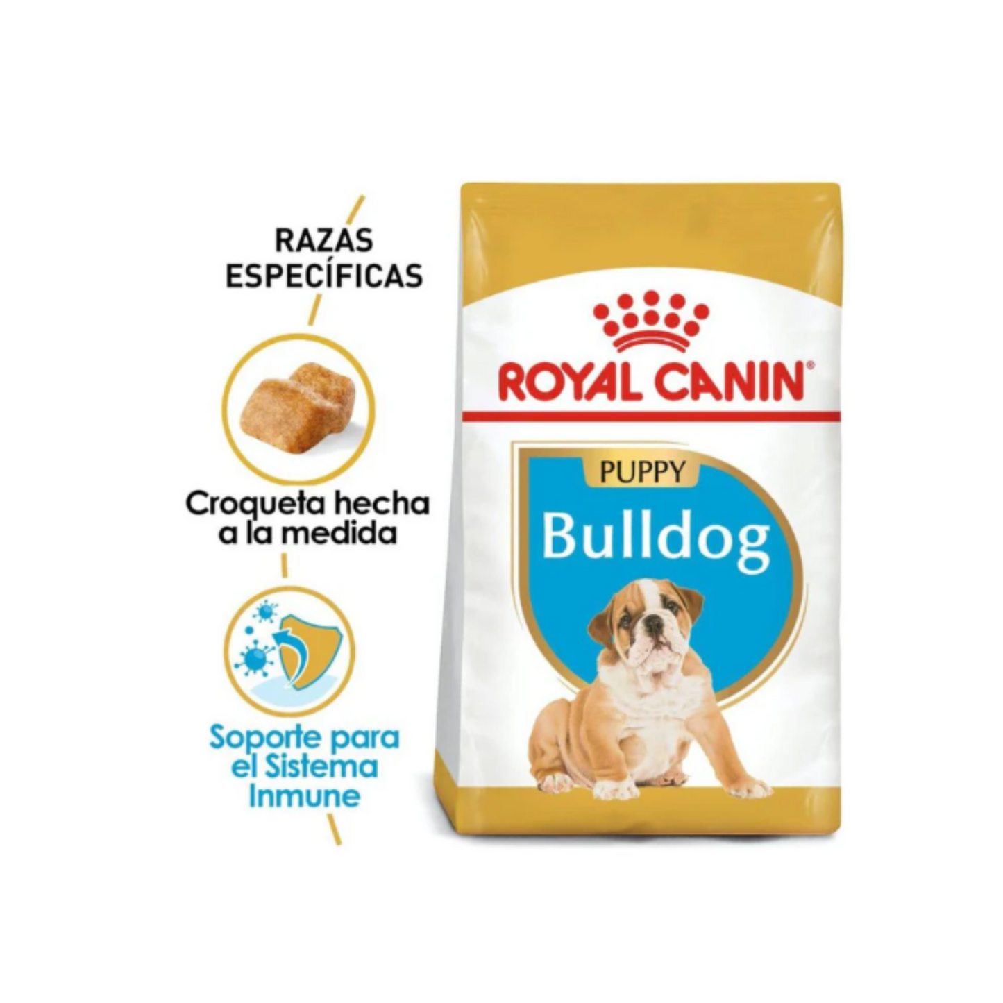 Royal Canin Bulldog Puppy Alimento para Cachorro  2.72kg