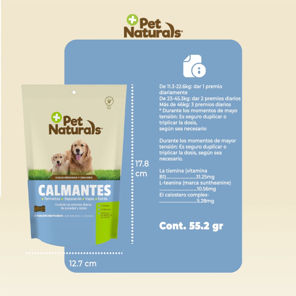 pastillas calmantes para perros