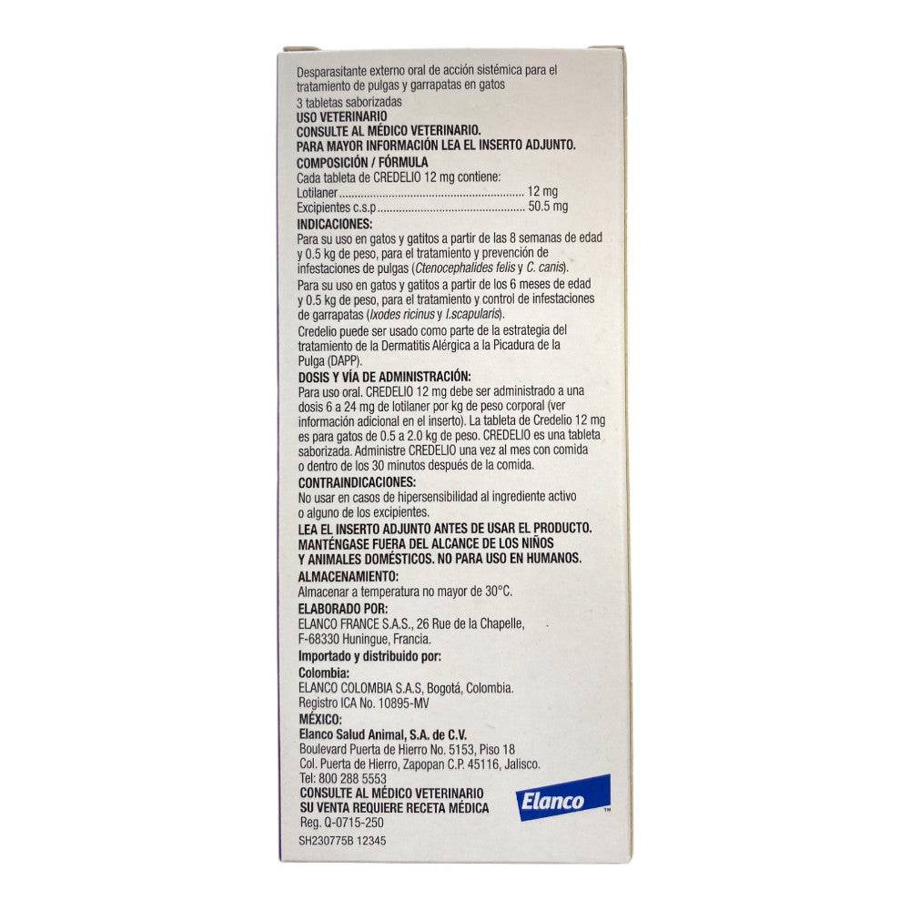 Credelio 12 mg gatos