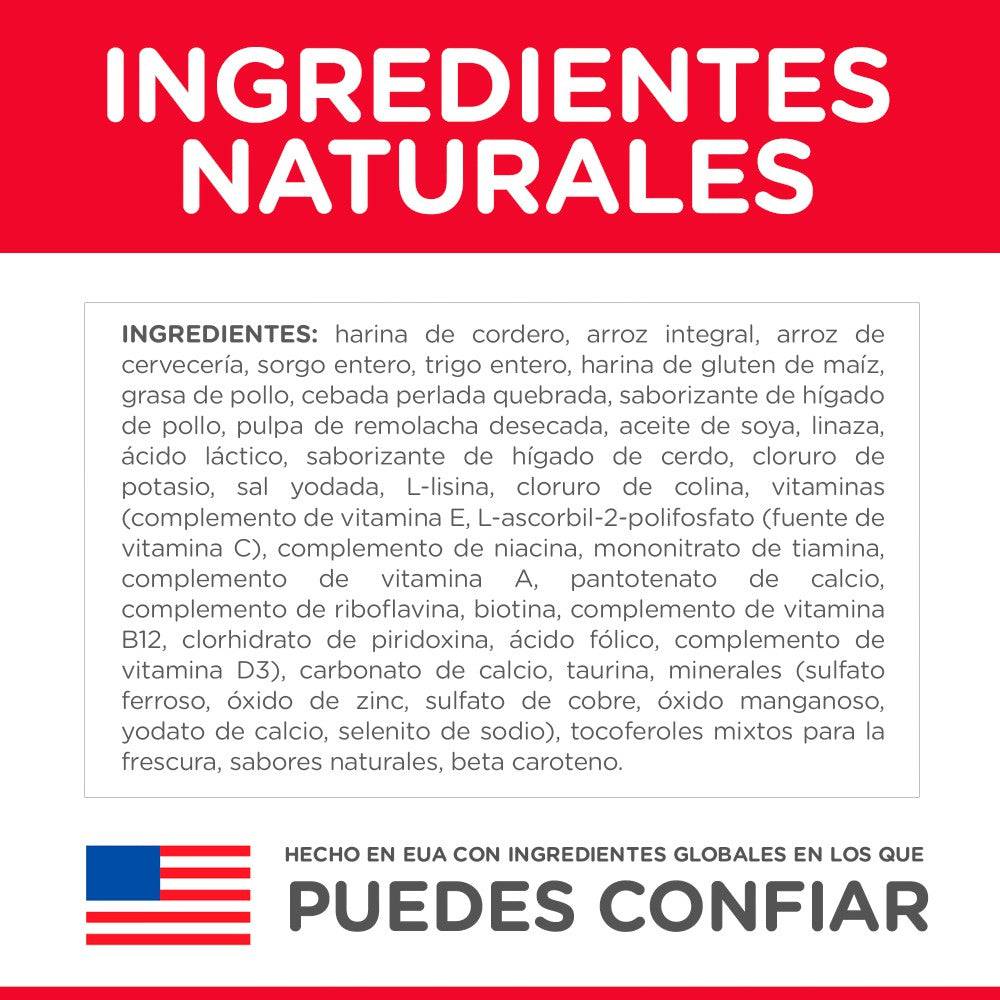 Hills adulto cordero y arroz