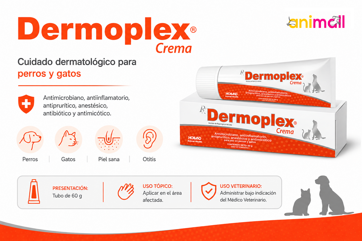 dermoplex crema de 60 gramos