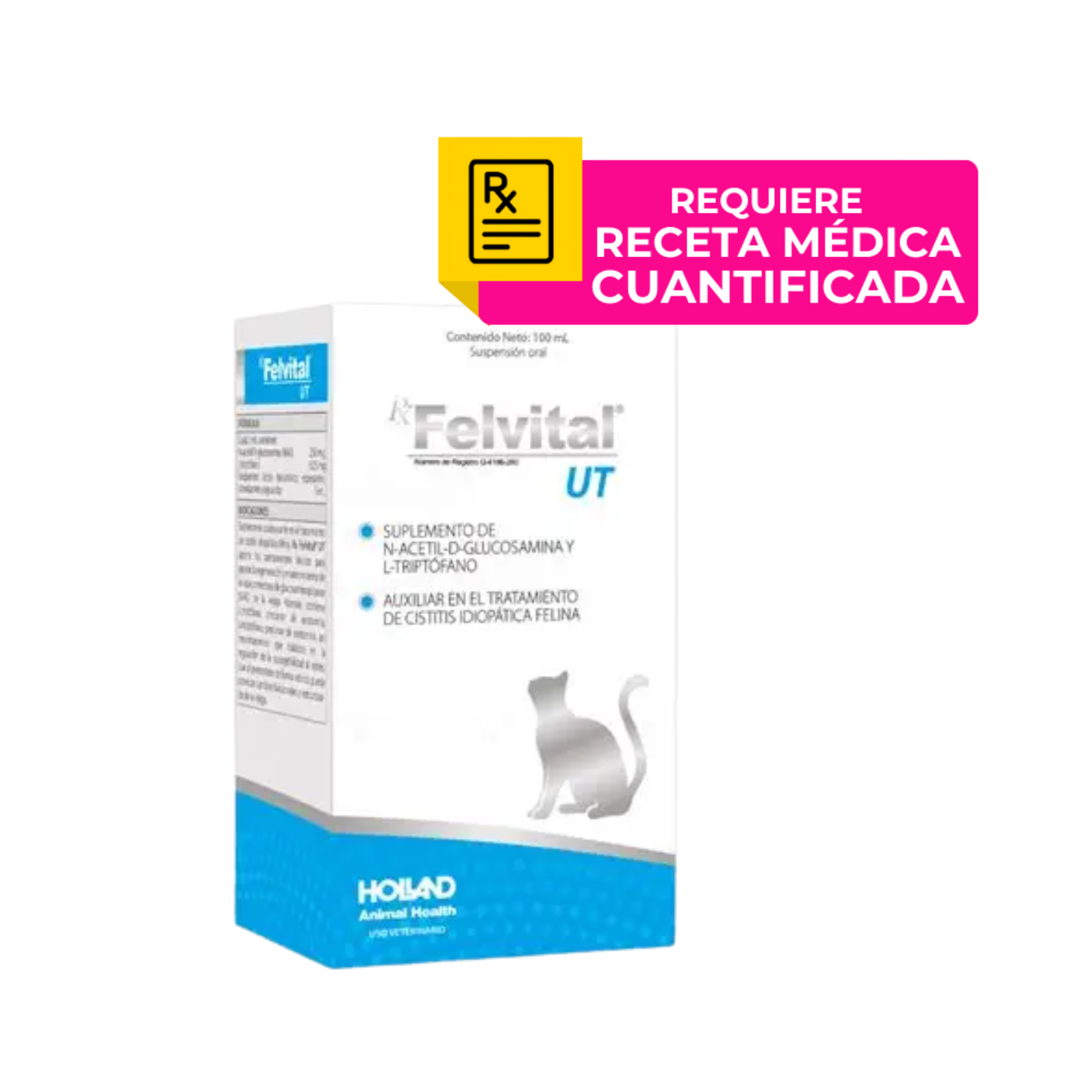 Ut Rx Rx Felvital UT Suspensión Oral 100 Ml Holland