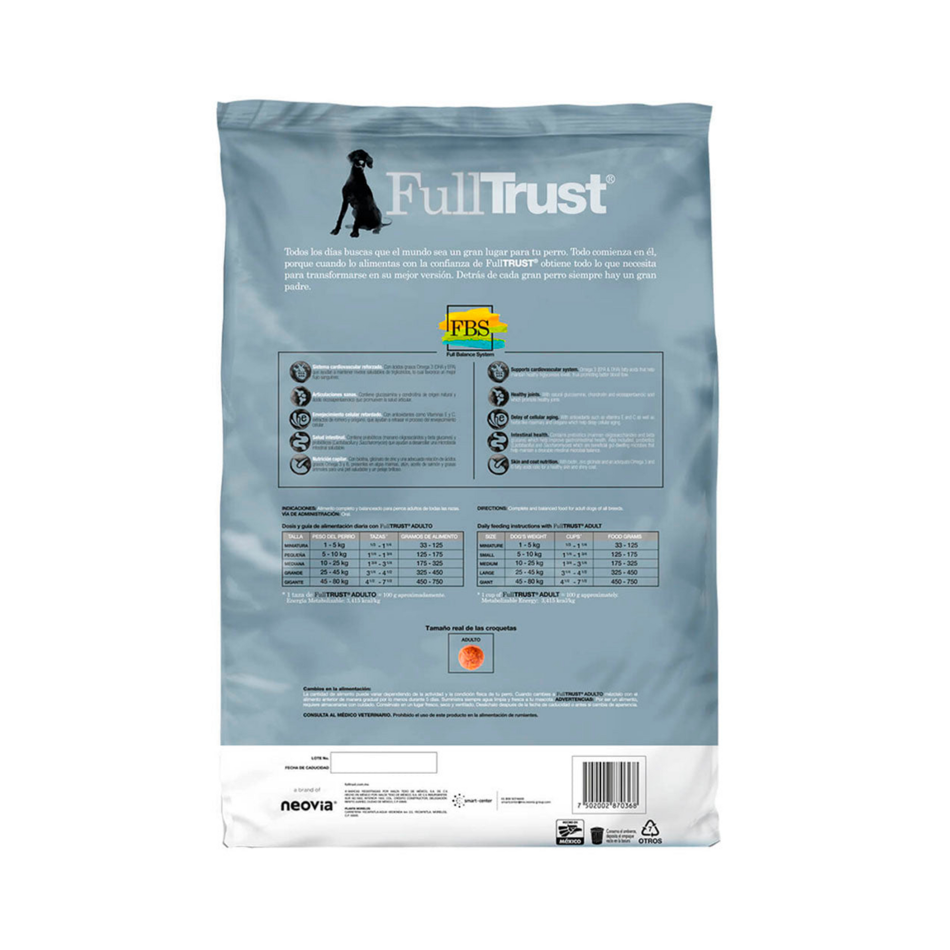 Alimento para perro Full Trust