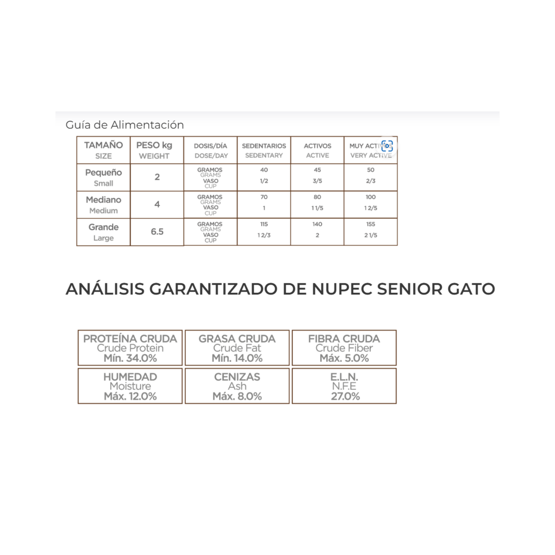 nupec gato 3 kg