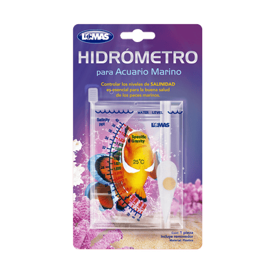 Hidrometro acuario marino