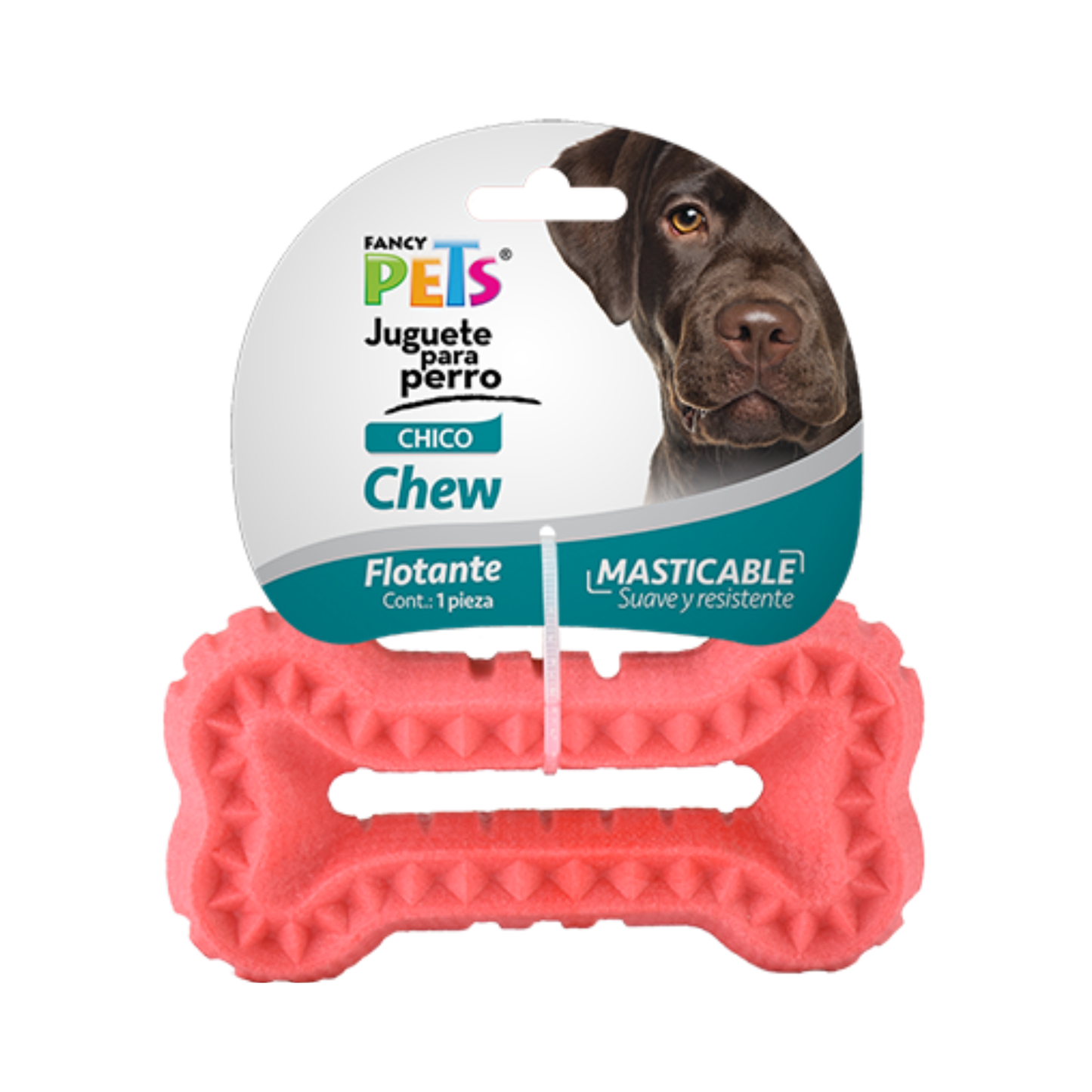 juguete masticable para perro chico