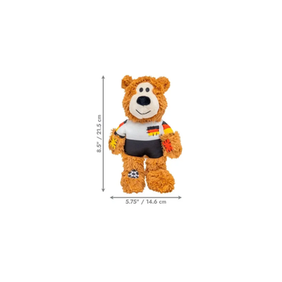 KONG Wild Knots Sport Alemania Mediano Peluche Edición Mundial 2026