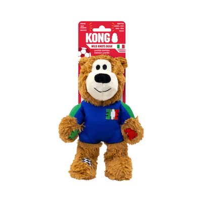 KONG Wild Knots Sport Italia Mediano Peluche Edición Mundial 2026