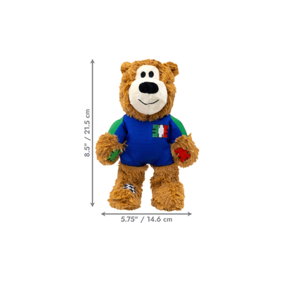 KONG Wild Knots Sport Italia Mediano Peluche Edición Mundial 2026