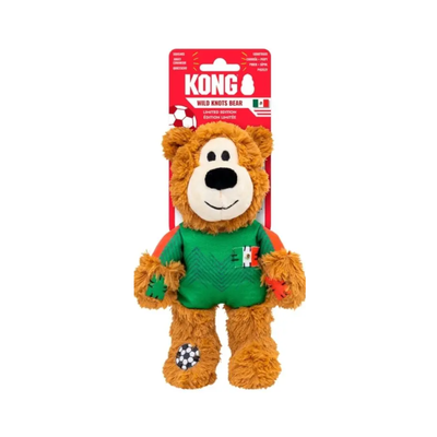KONG Wild Knots Sport México Mediano Peluche Edición Mundial 2026
