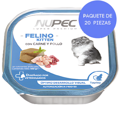 20 Latas Nupec Kitten 100 Gr c/u