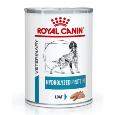 12 Latas Royal Canin Vet Hydrolyzed Protein 385 gr