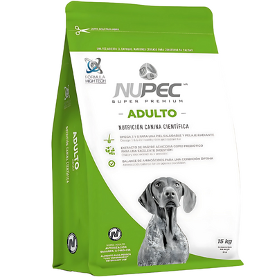 Nupec Perro Adulto Raza Mediana y Grande 15 Kg