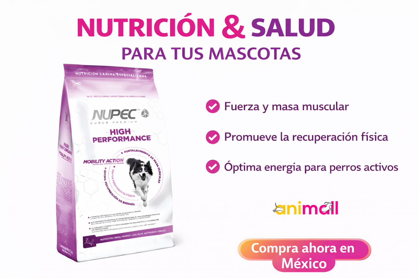 alimento para perro nupec adulto 20 kg