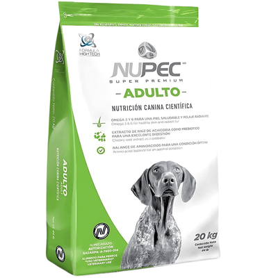 Nupec Perro Adulto Raza Mediana y Grande 20 Kg - AniMALL