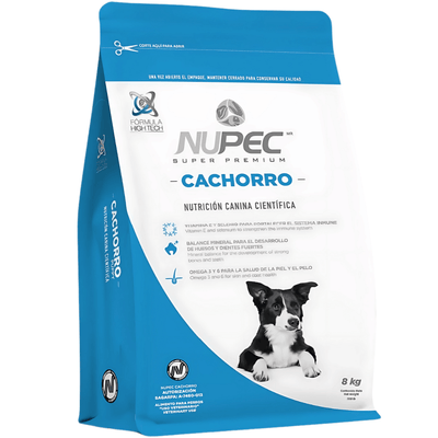 nupec cachorro 8 kg