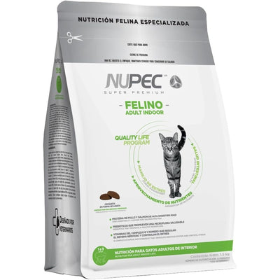 Nupec Felino Adulto Indoor 1.5 Kg – Alimento gato de interior