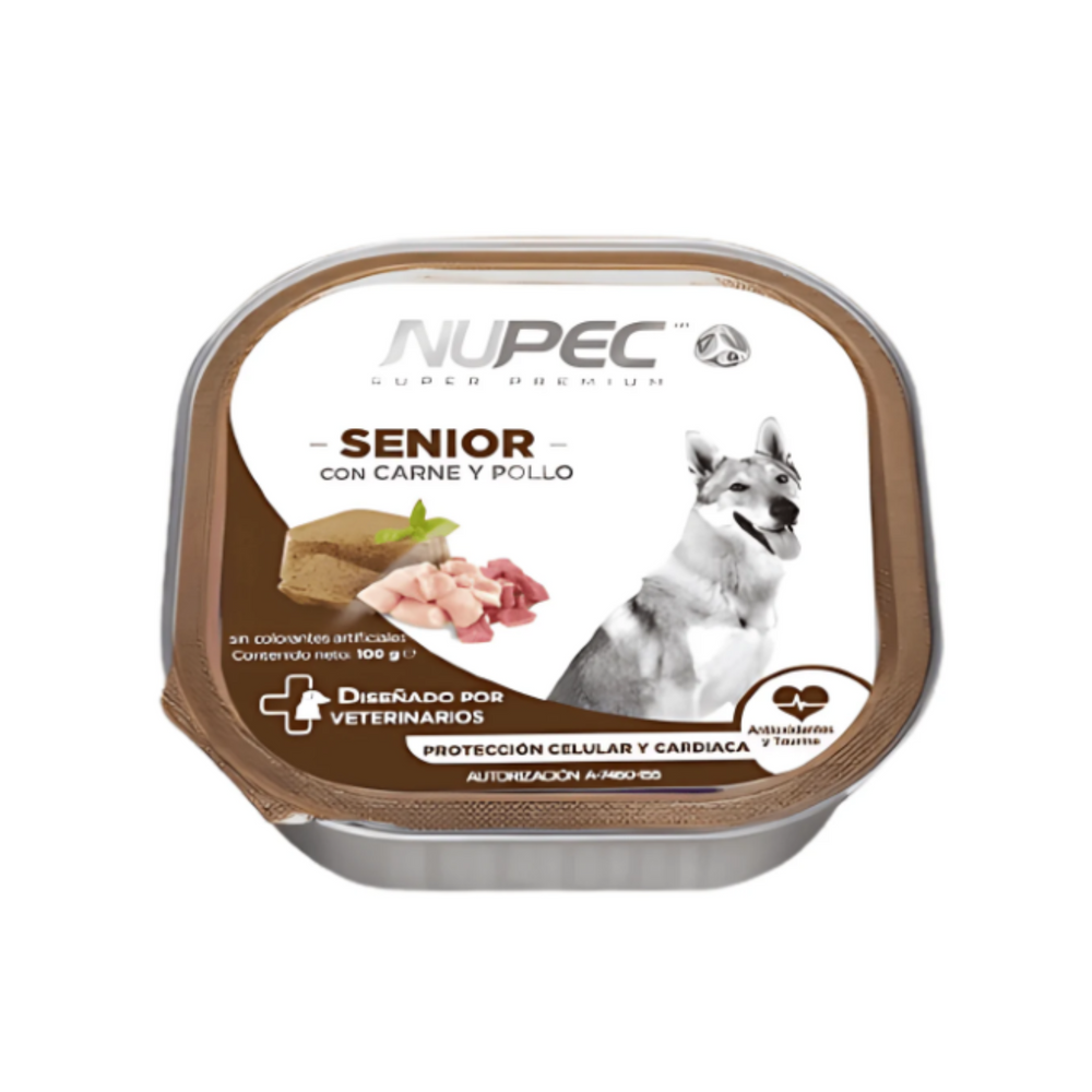 Nupec Perro Adulto Senior 20 Latas Alimento Húmedo 100 gr