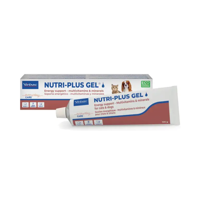 Virbac Nutri-Plus Gel 120.5 g | Suplemento Energético Perros y Gatos