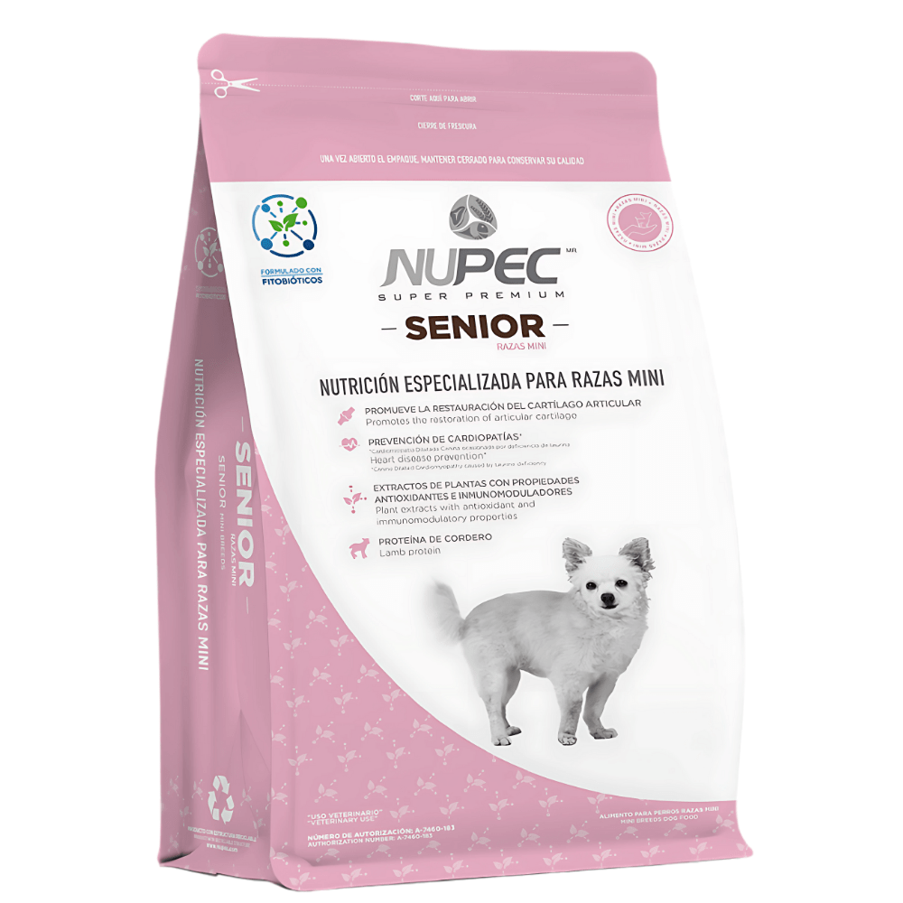 Nupec Perro Senior Razas Mini 1 Kg - AniMALL