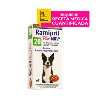 Ramipril Plus 20 NRV 30 Tabletas