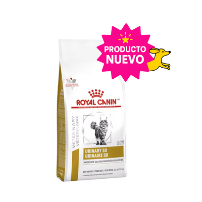 Royal Vet Feline Urinary SO Moderate Calorie Alimento para Gato Salud Urinaria 8 Kg