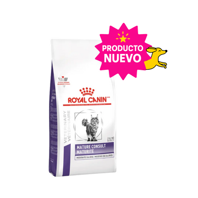 Royal Canin Vet Felino Adulto Mature Consult Moderate Calorie Alimento para Gatos Senior Moderado en Calorias 2 Kg