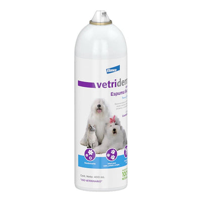 vetriderm espuma seca